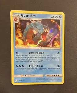 Pokemon Gyarados 30/181 Team Up Holo Rare Near Mint - Image 3
