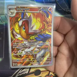 Pokemon TCG Infernape Illustration Rare Twilight Masquerade 173/167 NM - Image 2