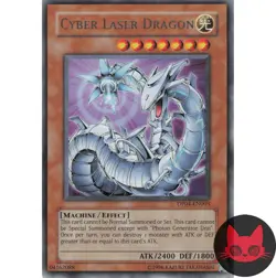 Yugioh Cyber Laser Dragon DP04-EN003 Rare NM - Image 1
