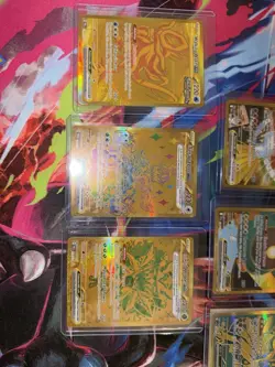 Pokemon TCG Gold , Shiny Mew, Full Art Lot - Image 3