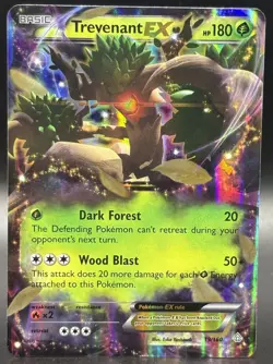 Trevenant EX 19/160 - Ultra Rare XY Primal Clash - Pokemon TCG - NM - Image 1