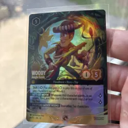 Woody - Jungle Guide 54/P3 Set Champ Promo Enchanted Foil Wilds Unknown Lorcana - Image 4