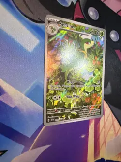 Servine 088/086 Pokemon TCG Black Bolt Illustration Rare Card NM - Image 4