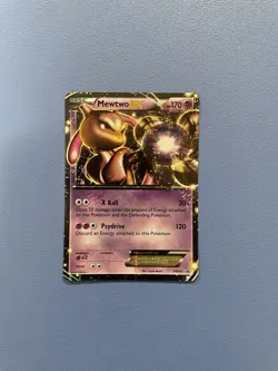 Mewtwo EX BW45 Holo Black Star Promo Pokemon Card – Lightly Played - Image 1