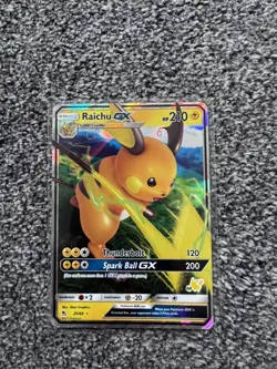 Raichu GX 20/68 Battle Academy Hidden Fates Pokemon Card NM - Image 1