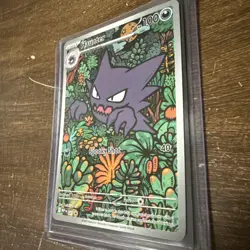 Haunter MEP 027 Pokemon Card Promo Black Star Full Art Pokemon TCG - Image 2