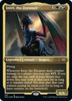 Intet, the Dreamer (Foil Etched) -Foil Near Mint MTG Double Masters 2022 - Image 1