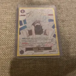 One Piece Card Game Gear Two OP01-029 Romance Dawn Alt Art Foil RARE CHEAP - Image 1