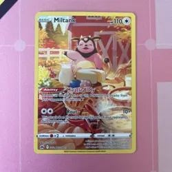 Pokemon TCG Card Miltank GG24/GG70 Crown Zenith: Galarian Gallery - NM - Image 1