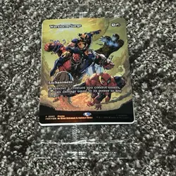 Magic: The Gathering Warstorm Surge Marvel Avengers Armageddon Comic Card - Image 1