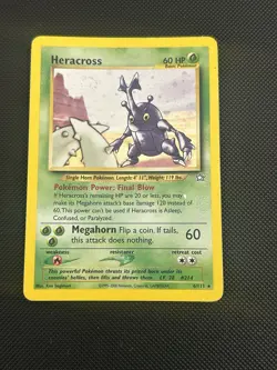 Heracross - 6/111 - Neo Genesis - Holo - Pokemon Card *SWIRL* - Image 5