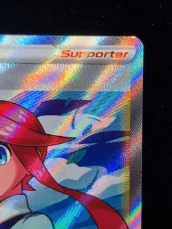 Pokemon TCG Skyla Shining Fates Holo Ultra Rare Full Art Card 072/072 - Image 3