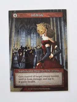 Sorcery Contested Realm - Infiltrate - Artist Proof Elwira Pawlikowska /25 - Image 2