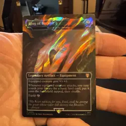 Ring of Barahir - Sword of the Animist (Surge Foil) Lord of the Rings NM 385 - Image 1