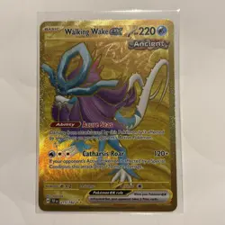 Terapagos EX - Pokemon Prismatic Evolutions & Walking Wake Temporal Forces - Image 3