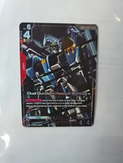 Duel Gundam (Assault Shroud) Alternate Art Foil- GD01-045 LR+ NM - TCG Card Game - Image 3