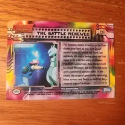 Pokemon - Topps Trading Cards - Mewtwo Strikes Back - 32 The Battle Renewed - Image 2