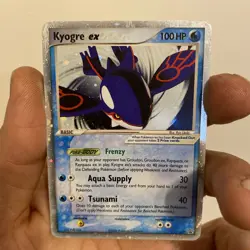 Kyogre EX 037 Holo Pokemon TCG Nintendo Black Star Promo 2006 - Image 1