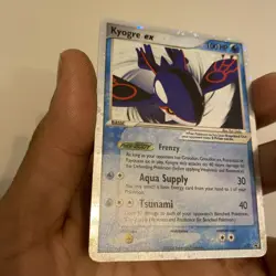 Kyogre EX 037 Holo Pokemon TCG Nintendo Black Star Promo 2006 - Image 2