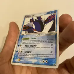 Kyogre EX 037 Holo Pokemon TCG Nintendo Black Star Promo 2006 - Image 3
