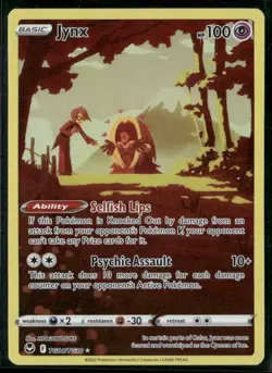 Pokemon TCG Jynx TG04/TG30 Rare Full Art Silver Tempest LP - Image 1