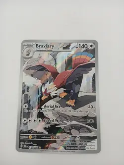 Braviary 155/086 - Black Bolt BLK - Illustration Rare IR - Pokemon TCG - NM - Image 1