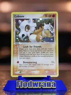 Cubone NM 51/109 Reverse Holo Pokemon EX Team Rocket Returns - Image 1