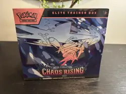 Pokemon Chaos Rising Elite Trainer Box Factory Sealed ETB n - Image 1