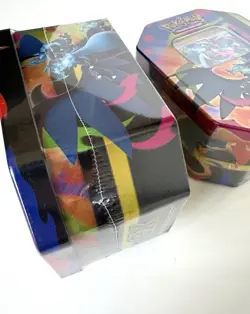 Mega Charizard X Ex And Y Ex Bundle Tins, Brand New + Factory Sealed Pokemon TCG - Image 2