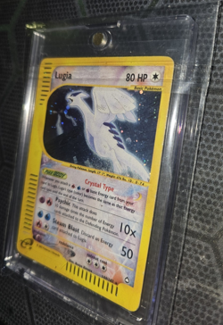 Pokemon TCG Aquapolis Lugia 149/147 Secret Rare Holo 80 HP 2002 - Image 1