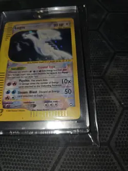 Pokemon TCG Aquapolis Lugia 149/147 Secret Rare Holo 80 HP 2002 - Image 2