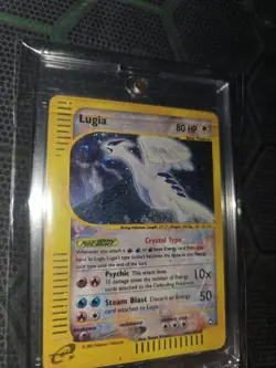 Pokemon TCG Aquapolis Lugia 149/147 Secret Rare Holo 80 HP 2002 - Image 4