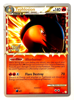 Pokemon Typhlosion 110/123 World Championship Deck LP Non Holo - Image 1