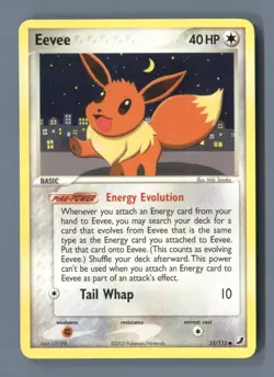 Eevee 55/115 Common Unseen Forces Pokemon Near Mint - Image 1
