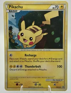 Pikachu Pokemon TCG HGSS03 Promo Holo - Image 1
