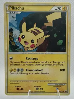 Pikachu Pokemon TCG HGSS03 Promo Holo - Image 3
