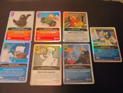 Club Penguin Card-Jitsu Trading Card Tin w/ All Cards Shown In Pics - Image 2