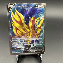 Pokemon TCG Zamazenta V (Full Art) 163/172 Swsh09: Brilliant Stars Holo NM - Image 1