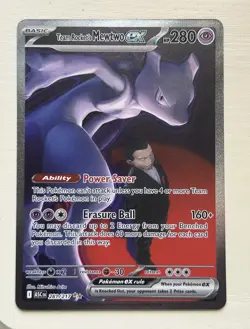 Team Rocket's Mewtwo ex 281/217 Ascended Heroes LP - Image 1