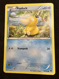 Psyduck 16/122 Common BREAKpoint Pokemon 2016 - Image 1