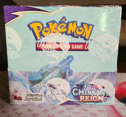 Pokemon TCG Sword & Shield Chilling Reign Booster Box Sealed- 36 Packs Near Mint - Image 1
