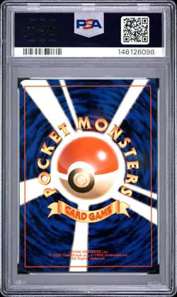 1996 POKEMON BASE SET JAPANESE #6 CHARIZARD-HOLO PSA 9 - Image 2