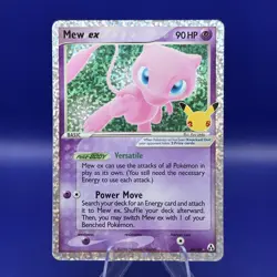 Mew ex 88/92 Celebrations Classic Collection Holo Rare Pokemon NM - Image 1