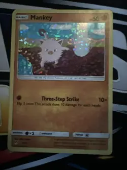 Mankey - 8/12 - McDonald's Promos 2019 - LP Pokemon TCG - Image 1