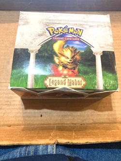 "EMPTY" Pokemon - EX LEGEND MAKER Booster Pack Box - NO Pack - Opened & Clean - Image 1