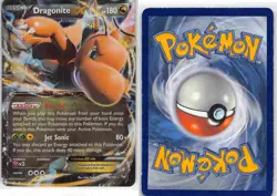 Dragonite EX 74/111 Holo Rare EX Furious Fists Pokemon MP - Image 3