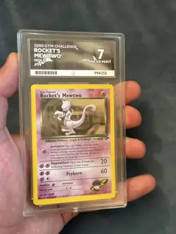Pokemon Rocket’s Mewtwo 14/132 - Gym Challenge Holo Rare - ACE 7 - Image 3