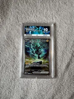 Zekrom EX 166/086 Pokemon Black Bolt Special Illustration Rare Ace 10 Gem Mint - Image 1