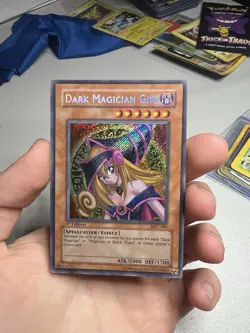 1ST EDITION 2003 MFC-000 Dark Magician Girl Magician's Force Secret Rare Yugioh - Image 3