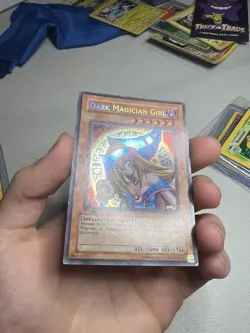 1ST EDITION 2003 MFC-000 Dark Magician Girl Magician's Force Secret Rare Yugioh - Image 4